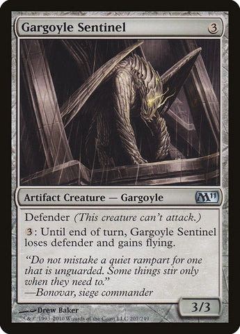 Image for Gargoyle Sentinel (207) [Magic 2011 (M11)]