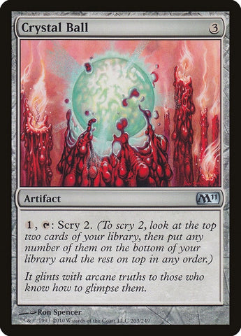 Image for Crystal Ball (203) [Magic 2011 (M11)]