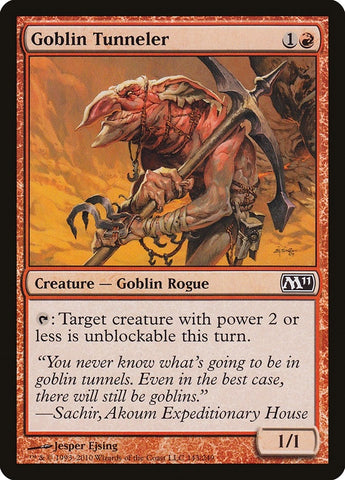 Image for Goblin Tunneler (143) [Magic 2011 (M11)]