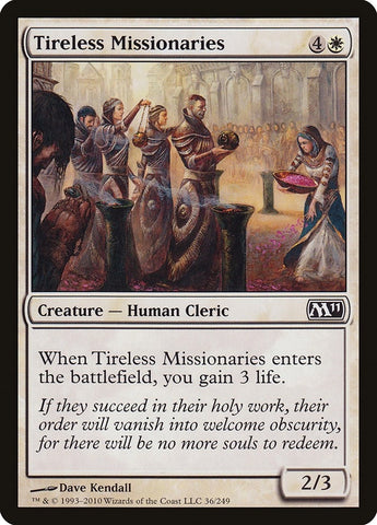 Image for Tireless Missionaries (36) [Magic 2011 (M11)]
