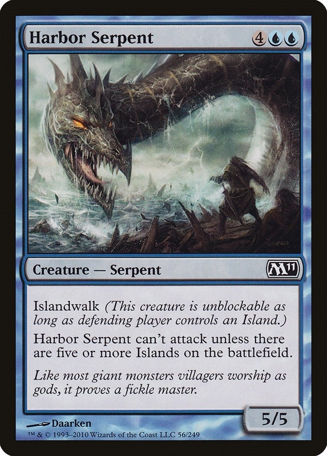 Image for Harbor Serpent (56) [Magic 2011 (M11)]