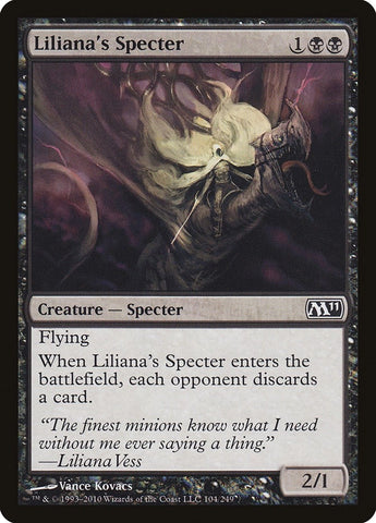 Image for Liliana's Specter (104) [Magic 2011 (M11)]
