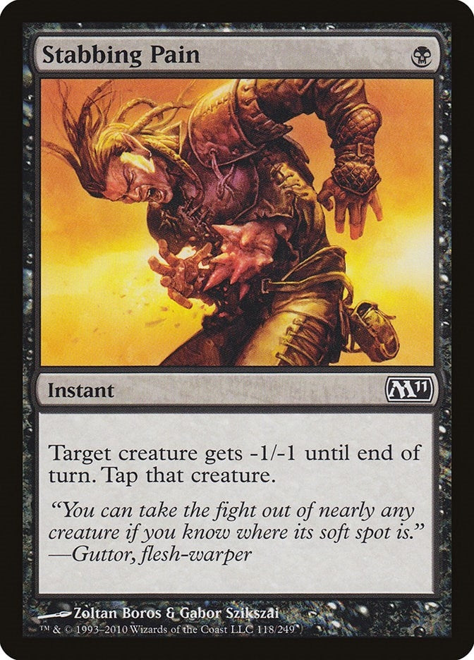 Image for Stabbing Pain (118) [Magic 2011 (M11)]