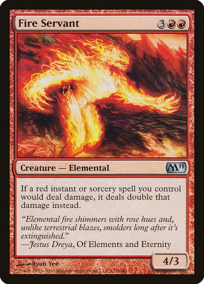 Image for Fire Servant (137) [Magic 2011 (M11)]