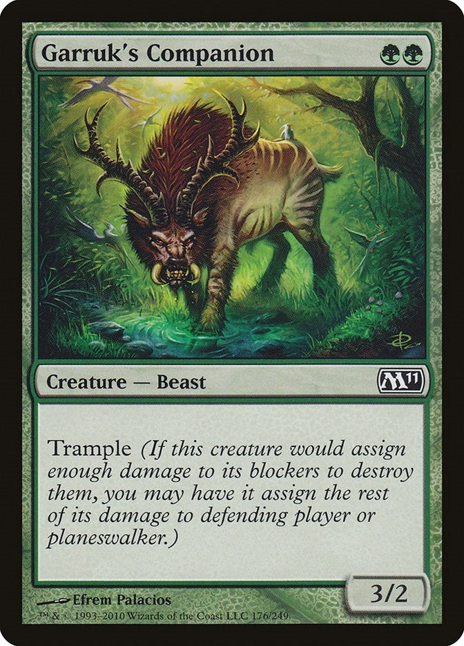 Image for Garruk's Companion (176) [Magic 2011 (M11)]
