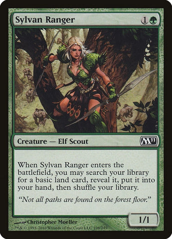 Image for Sylvan Ranger (198) [Magic 2011 (M11)]