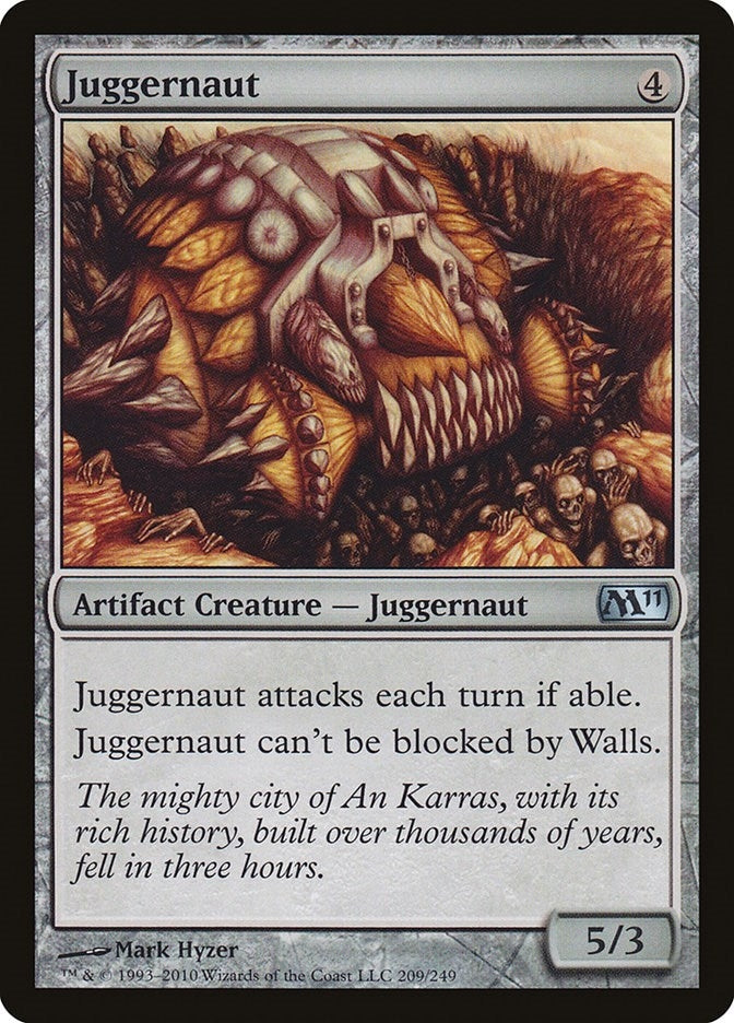 Image for Juggernaut (209) [Magic 2011 (M11)]