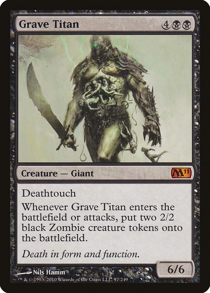 Image for Grave Titan (97) [Magic 2011 (M11)]