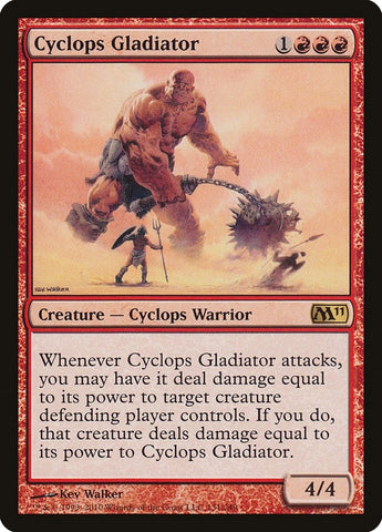 Image for Cyclops Gladiator (131) [Magic 2011 (M11)]