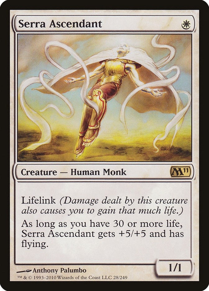 Image for Serra Ascendant (28) [Magic 2011 (M11)]