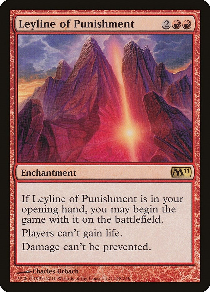 Image for Leyline of Punishment (148) [Magic 2011 (M11)]