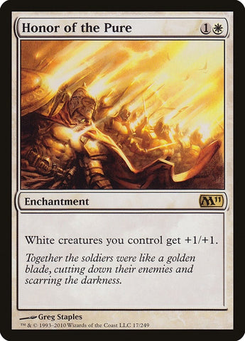 Image for Honor of the Pure (17) [Magic 2011 (M11)]