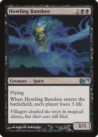Image for Howling Banshee (100) [Magic 2011 (M11)]