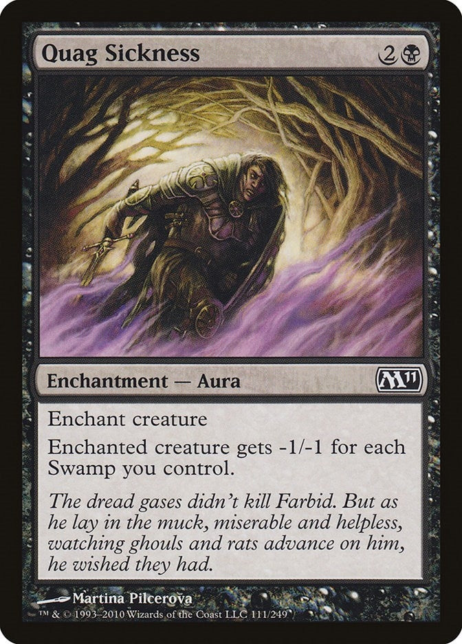 Image for Quag Sickness (111) [Magic 2011 (M11)]