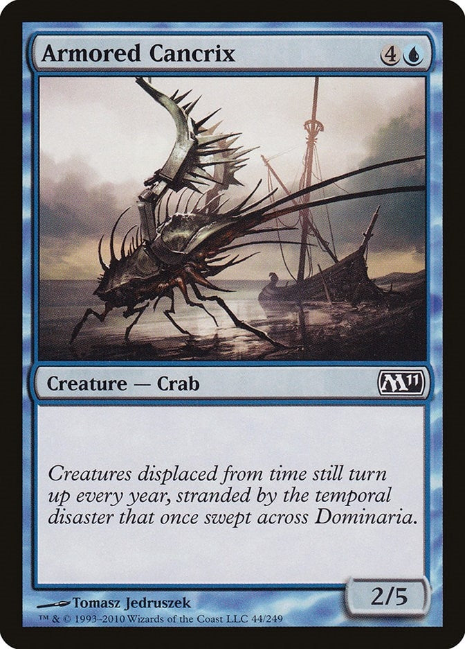 Image for Armored Cancrix (44) [Magic 2011 (M11)]