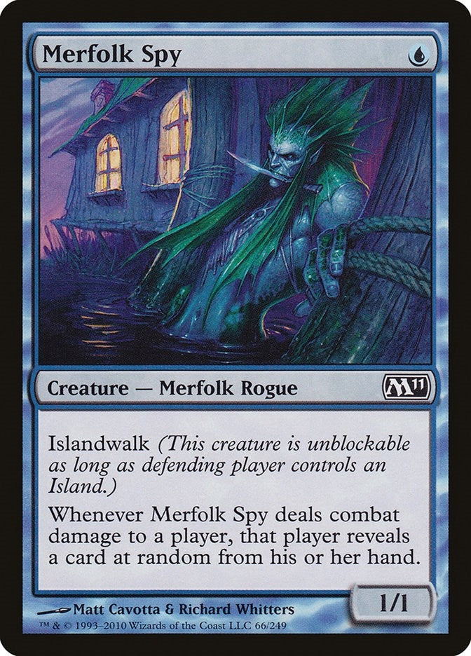 Image for Merfolk Spy (66) [Magic 2011 (M11)]