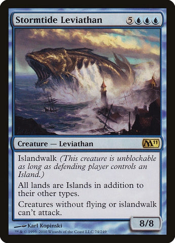 Image for Stormtide Leviathan (74) [Magic 2011 (M11)]