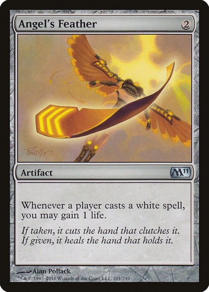 Image for Angel's Feather (201) [Magic 2011 (M11)]