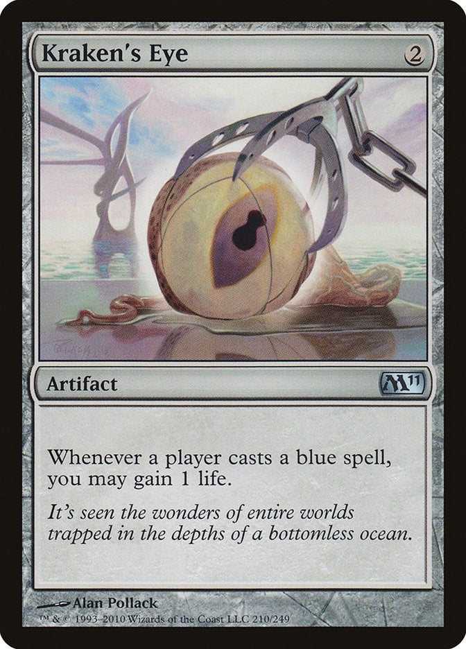 Image for Kraken's Eye (210) [Magic 2011 (M11)]