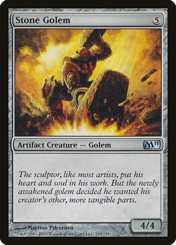 Image for Stone Golem (215) [Magic 2011 (M11)]