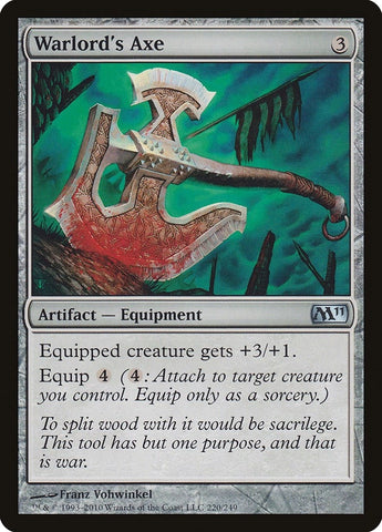 Image for Warlord's Axe (220) [Magic 2011 (M11)]