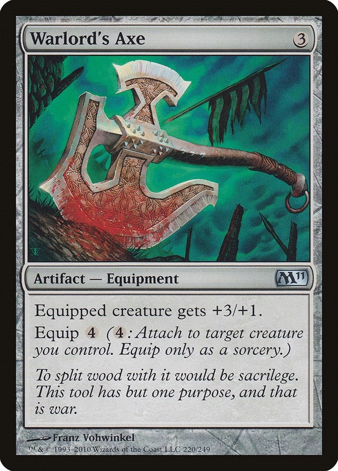Image for Warlord's Axe (220) - Magic: The Gathering
