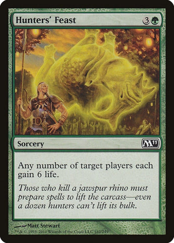 Image for Hunters' Feast (182) [Magic 2011 (M11)]