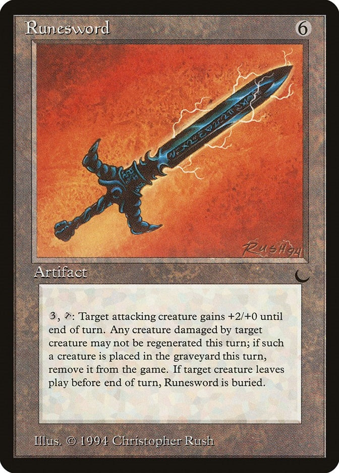Image for Runesword - Magic: The Gathering