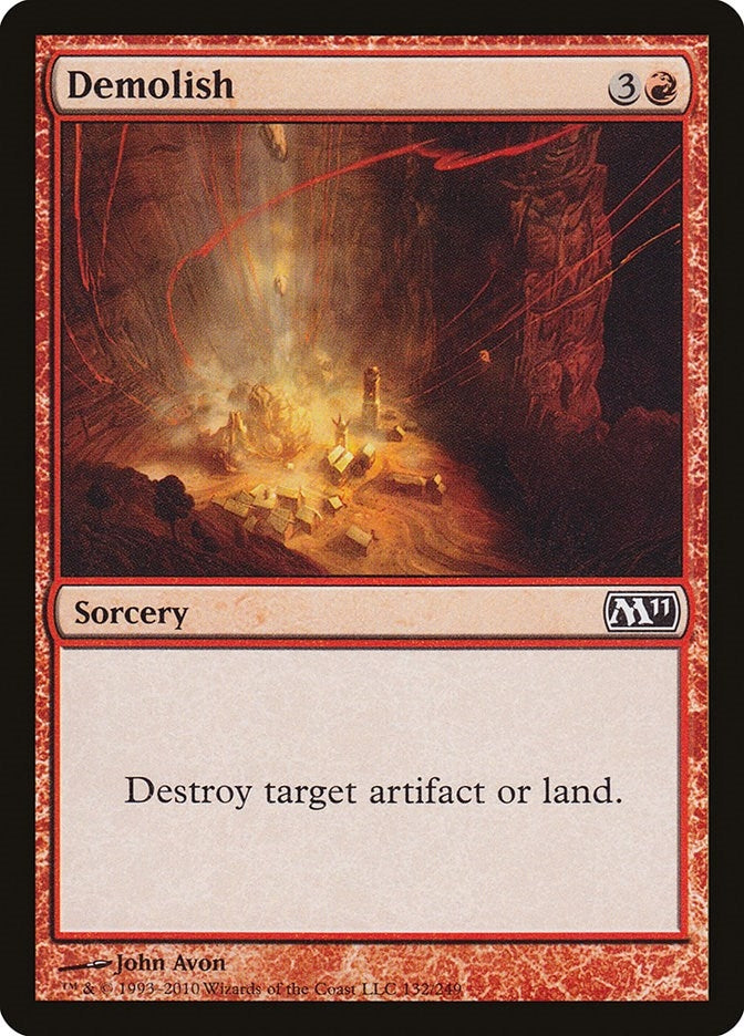 Image for Demolish (132) [Magic 2011 (M11)]