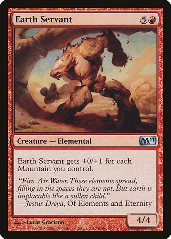 Image for Earth Servant (134) [Magic 2011 (M11)]
