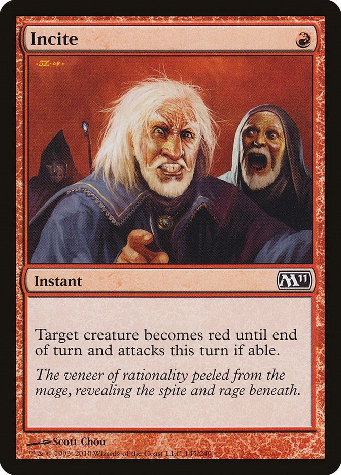 Image for Incite (145) [Magic 2011 (M11)]