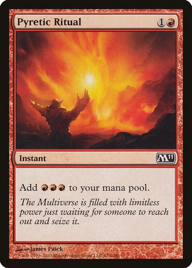 Image for Pyretic Ritual (153) [Magic 2011 (M11)]