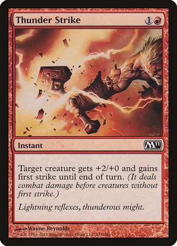 Image for Thunder Strike (157) [Magic 2011 (M11)]