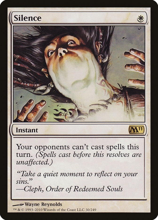 Image for Silence (30) [Magic 2011 (M11)]