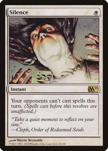 Image for Silence (30) [Magic 2011 (M11)]