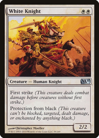 Image for White Knight (39) [Magic 2011 (M11)]