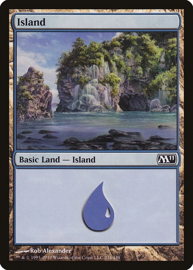 Image for Island (234) (234) [Magic 2011 (M11)]
