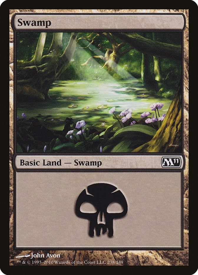 Image for Swamp (238) (238) [Magic 2011 (M11)]