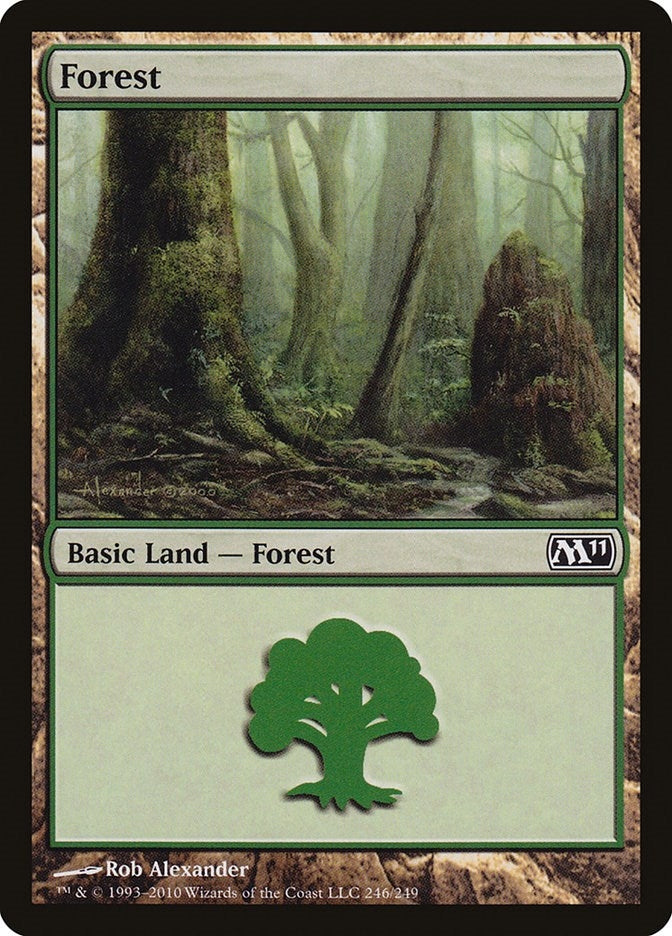 Image for Forest (246) (246) [Magic 2011 (M11)]