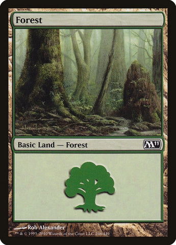 Image for Forest (246) (246) [Magic 2011 (M11)]