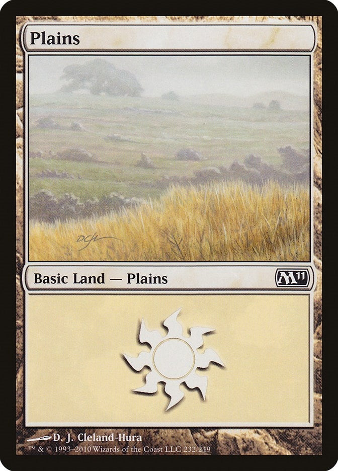 Image for Plains (232) (232) [Magic 2011 (M11)]