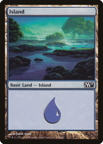 Image for Island (235) (235) [Magic 2011 (M11)]