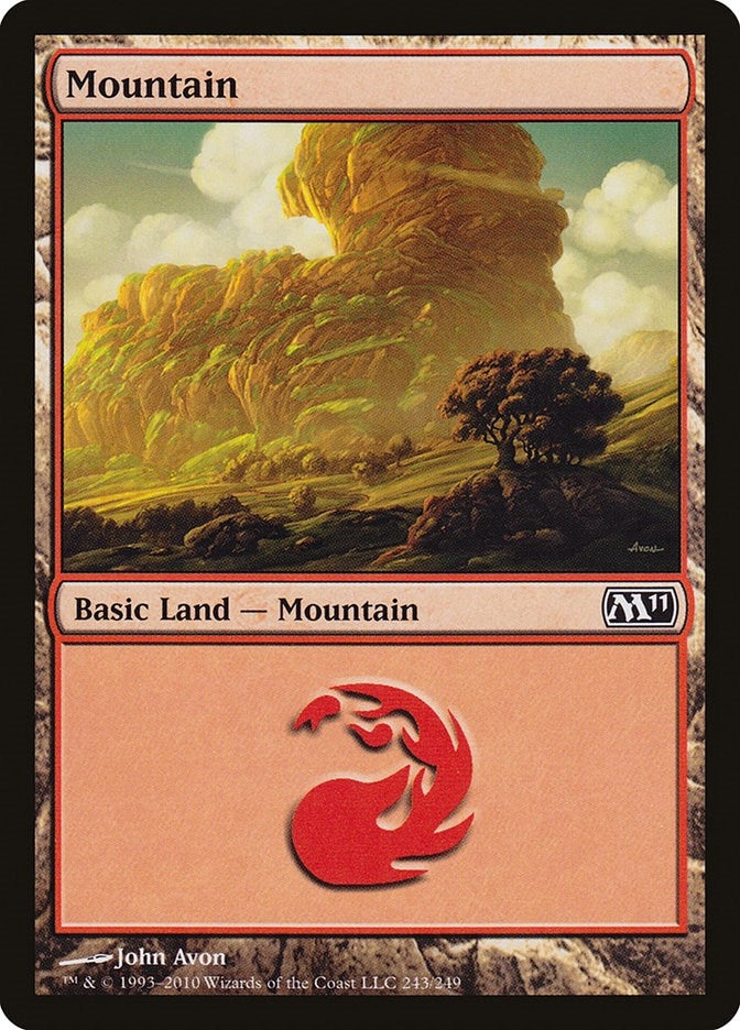 Image for Mountain (243) (243) [Magic 2011 (M11)]