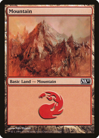 Image for Mountain (244) (244) [Magic 2011 (M11)]