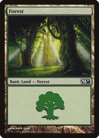 Image for Forest (247) (247) [Magic 2011 (M11)]