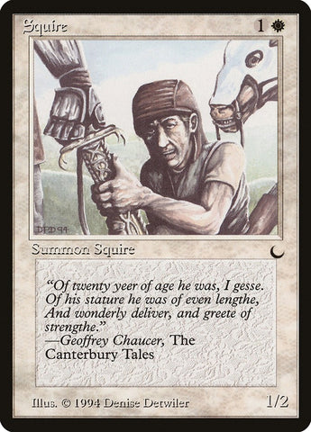 Image for Squire - Magic: The Gathering