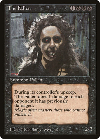 Image for The Fallen - Magic: The Gathering