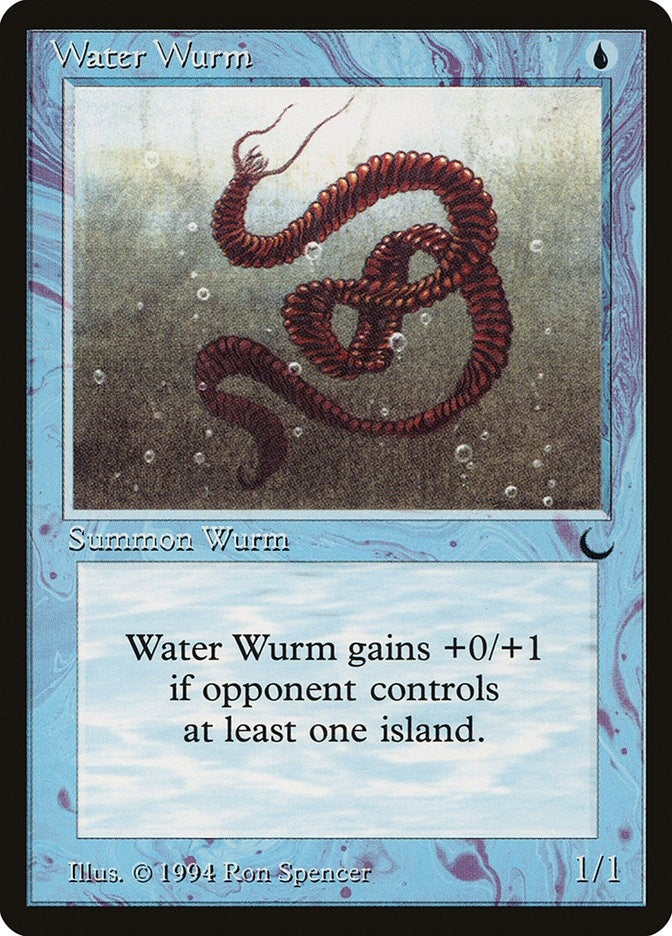 Image for Water Wurm - Magic: The Gathering