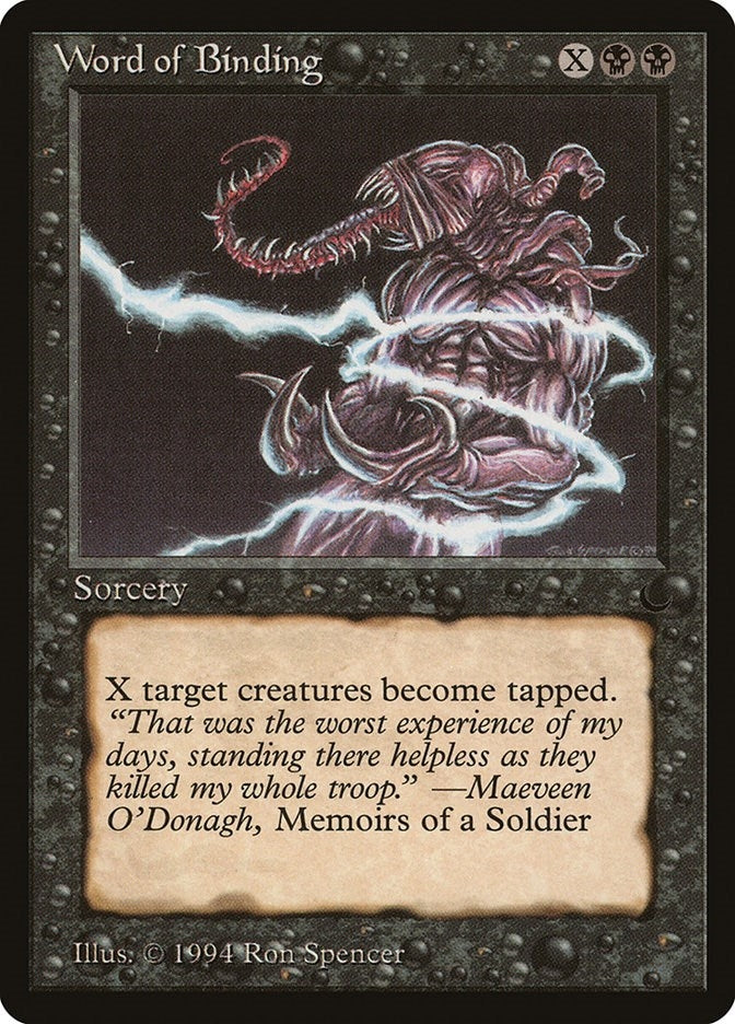 Image for Word of Binding - Magic: The Gathering