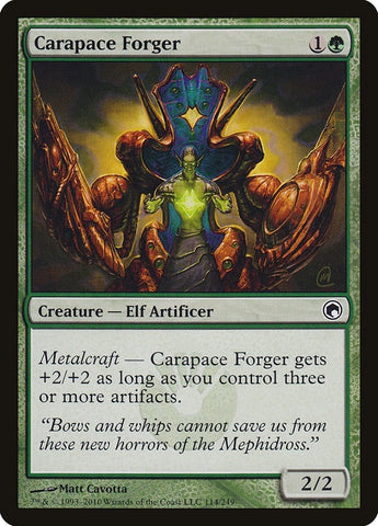 Image for Carapace Forger (114) [Scars of Mirrodin]